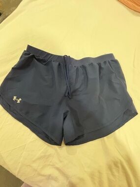 Under Armour Navy Athletic Running Shorts